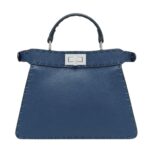FENDI PEEKABOO ISEEU SMALL SELLERIA BAG WITH 556 HAND SEWN STITCHES