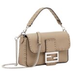 FENDI BAGUETTE MINI SELLERIA BAG WITH 309 HAND-SEWN TOPSTITCHES
