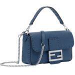 FENDI BAGUETTE MINI SELLERIA BAG WITH 309 HAND-SEWN TOPSTITCHES