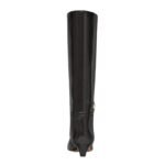 FENDI FFOLD LEATHER LOW-HEELED BOOTS