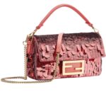 FENDI BAGUETTE MINI BAG EMBROIDERED WITH SEQUINS