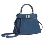 FENDI PEEKABOO MINI SELLERIA BAG WITH 220 HAND-SEWN TOPSTITCHES