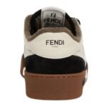 FENDI MATCH SUEDE LOW TOPS