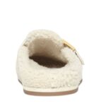 FENDI FEEL WHITE SHEEPSKIN SABOTS
