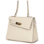 PRE-OWNED HERMÈS KELLY SELLIER EN DESORDRE 20 CRAIE EPSOM GOLD HARDWARE