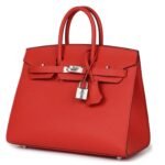 HERMÈS BIRKIN SELLIER 25 CAPUCINE EPSOM PALLADIUM HARDWARE