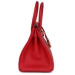 PRE-OWNED HERMÈS BIRKIN 30 ROUGE CASAQUE EPSOM GOLD HARDWARE
