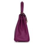 HERMÈS KELLY RETOURNE 25 ANEMONE SWIFT PERMABRASS HARDWARE