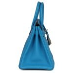 HERMÈS BIRKIN 25 BLEU ZANZIBAR TOGO PALLADIUM HARDWARE