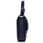 HERMÈS CONSTANCE 1-24 BLEU SAPHIR MATTE ALLIGATOR MARQUETTE PALLADIUM HARDWARE