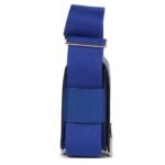 HERMÈS GETA BLEU ELECTRIC CHEVRE PALLADIUM HARDWARE