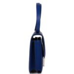 HERMÈS CONSTANCE 18 BLEU ELECTRIC CHEVRE PALLADIUM HARDWARE