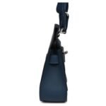 HERMÈS MINI JYPSIERE BLEU DE PRUSSE SWIFT PALLADIUM HARDWARE