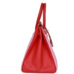 PRE-OWNED HERMÈS SPECIAL ORDER (HSS) BIRKIN 35 BUBBLEGUM AND BOUGAINVILLEA EPSOM PALLADIUM HARDWARE