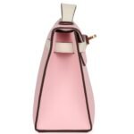 HERMÈS SPECIAL ORDER (HSS) KELLY POCHETTE ROSE SAKURA AND NATA SWIFT ROSE GOLD HARDWARE