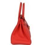 HERMÈS BIRKIN 30 CAPUCINE TOGO GOLD HARDWARE