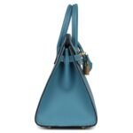 HERMÈS BIRKIN SELLIER 25 BLUE JEAN EPSOM GOLD HARDWARE