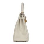 HERMÈS KELLY RETOURNE 32 CRAIE TOGO GOLD HARDWARE
