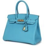 HERMÈS BIRKIN 30 BLEU DU NORD EPSOM GOLD HARDWARE