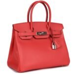 PRE-OWNED HERMÈS BIRKIN 30 ROSE JAIPUR EPSOM PALLADIUM HARDWARE