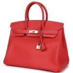 PRE-OWNED HERMÈS BIRKIN 35 ROSE JAIPUR CANDY EPSOM PERMABRASS HARDWARE