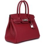 HERMÈS BIRKIN 30 ROUGE GRENAT EPSOM PALLADIUM HARDWARE