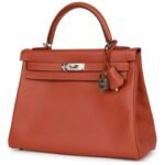 HERMÈS KELLY RETOURNE 32 BLUSH VERSO EVERCOLOR PALLADIUM HARDWARE