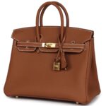 HERMÈS BIRKIN 25 GOLD TOGO GOLD HARDWARE