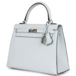 HERMÈS KELLY SELLIER 25 GRIS PLATINE EPSOM ELECTRUM HARDWARE (Copy)