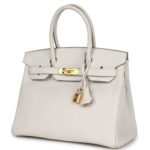 HERMÈS BIRKIN 30 GRIS PALE EPSOM GOLD HARDWARE