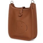 HERMÈS EVELYNE TPM GOLD CLEMENCE PALLADIUM HARDWARE
