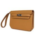 HERMÈS KELLY DEPECHES 25 NATUREL SABLE TOGO PALLADIUM HARDWARE
