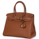 PRE-OWNED HERMÈS BIRKIN 30 GOLD TOGO GOLD HARDWARE