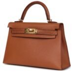 HERMÈS KELLY SELLIER 20 GOLD MADAME AND MATTE ALLIGATOR TOUCH GOLD HARDWARE