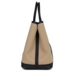HERMÈS GARDEN PARTY 30 TRENCH TOILE AND BLACK NEGONDA PALLADIUM HARDWARE