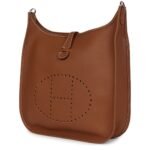 HERMÈS EVELYNE III PM GOLD CLEMENCE PALLADIUM HARDWARE