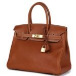 HERMÈS BIRKIN 30 FAUVE BARENIA FAUBOURG GOLD HARDWARE