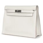 HERMÈS KELLY DANSE GRIS PALE SWIFT PALLADIUM HARDWARE