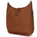 HERMÈS EVELYNE III PM GOLD CLEMENCE PALLADIUM HARDWARE