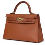 HERMÈS KELLY SELLIER 20 GOLD MADAME AND MATTE ALLIGATOR TOUCH GOLD HARDWARE