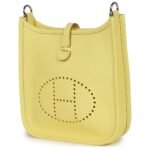 HERMÈS EVELYNE TPM LIMONCELLO CLEMENCE PALLADIUM HARDWARE