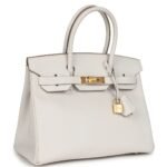 HERMÈS BIRKIN 30 GRIS PALE EPSOM GOLD HARDWARE