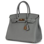 HERMÈS BIRKIN 30 GRIS MOUETTE TOGO GOLD HARDWARE