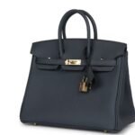 HERMÈS BIRKIN 25 GRIS MISTY TOGO PERMABRASS HARDWARE