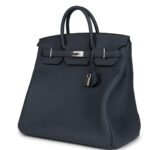HERMÈS HAC BIRKIN 40 GRIS MISTY TOGO PALLADIUM HARDWARE