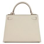 HERMÈS KELLY SELLIER 28 CRAIE EPSOM GOLD HARDWARE