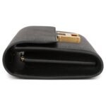 HERMÈS CONSTANCE WALLET TO GO BLACK EPSOM GOLD HARDWARE