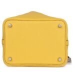 HERMÈS PICOTIN LOCK 18 SUN CLEMENCE PALLADIUM HARDWARE
