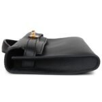 HERMÈS KELLY CUT BLACK SWIFT GOLD HARDWARE