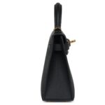 HERMÈS KELLY SELLIER 20 BLACK EPSOM GOLD HARDWARE